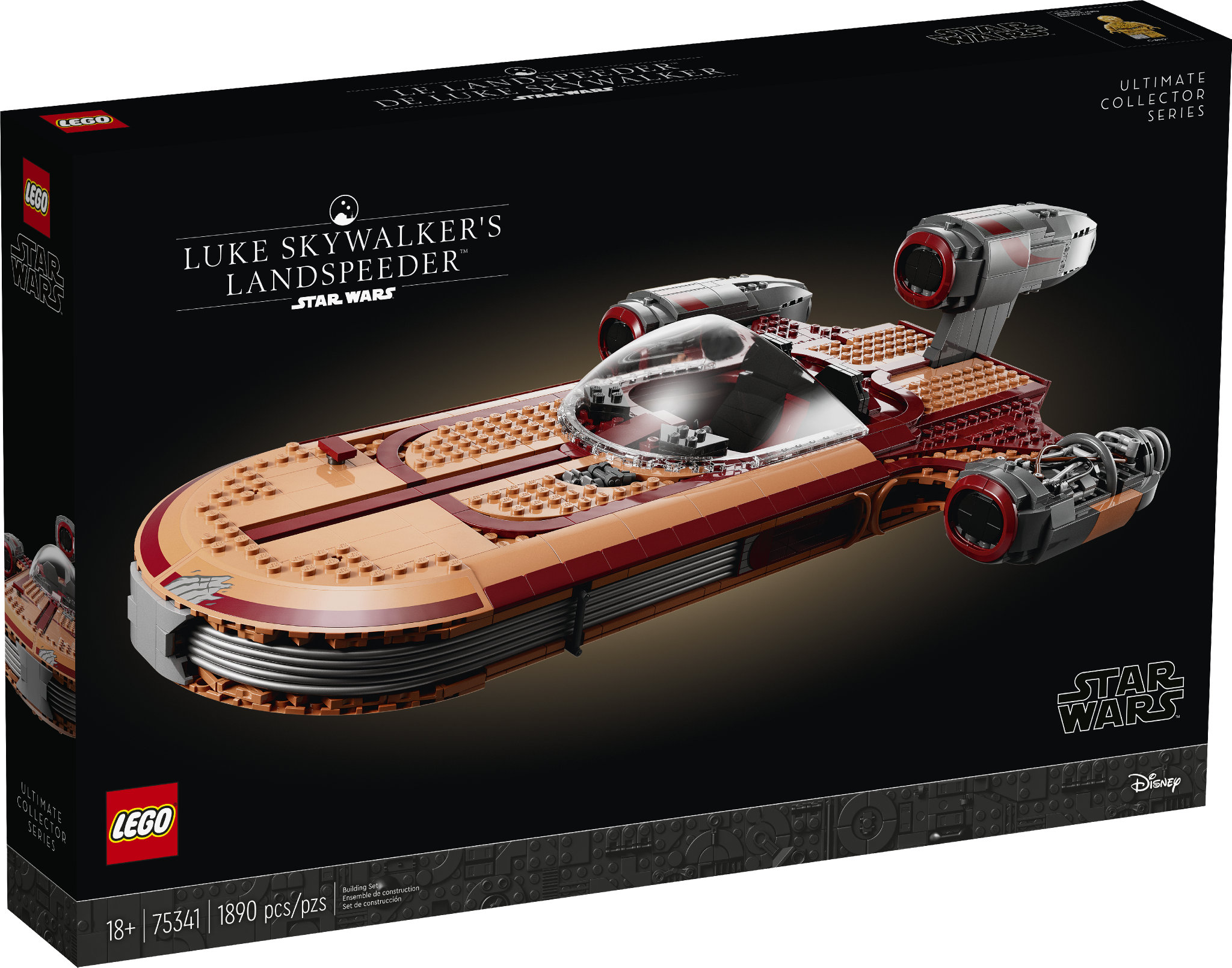 LEGO Star Wars Landspeeder di Luke Skywalker (75341) Annunciato  Ufficialmente - Mattonito