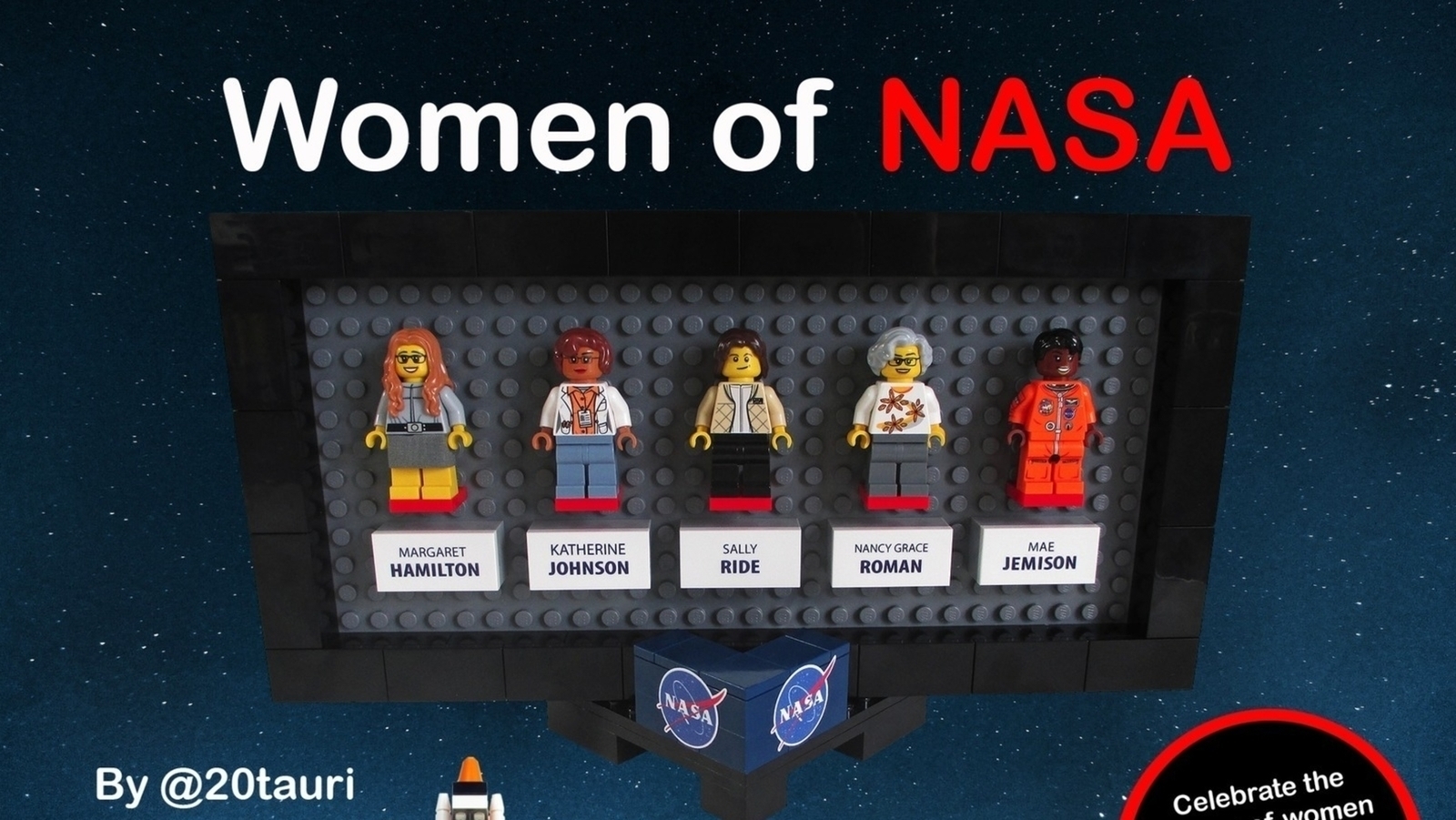 LEGO Ideas: Women of NASA Raggiunge i 10.000 Sostenitori