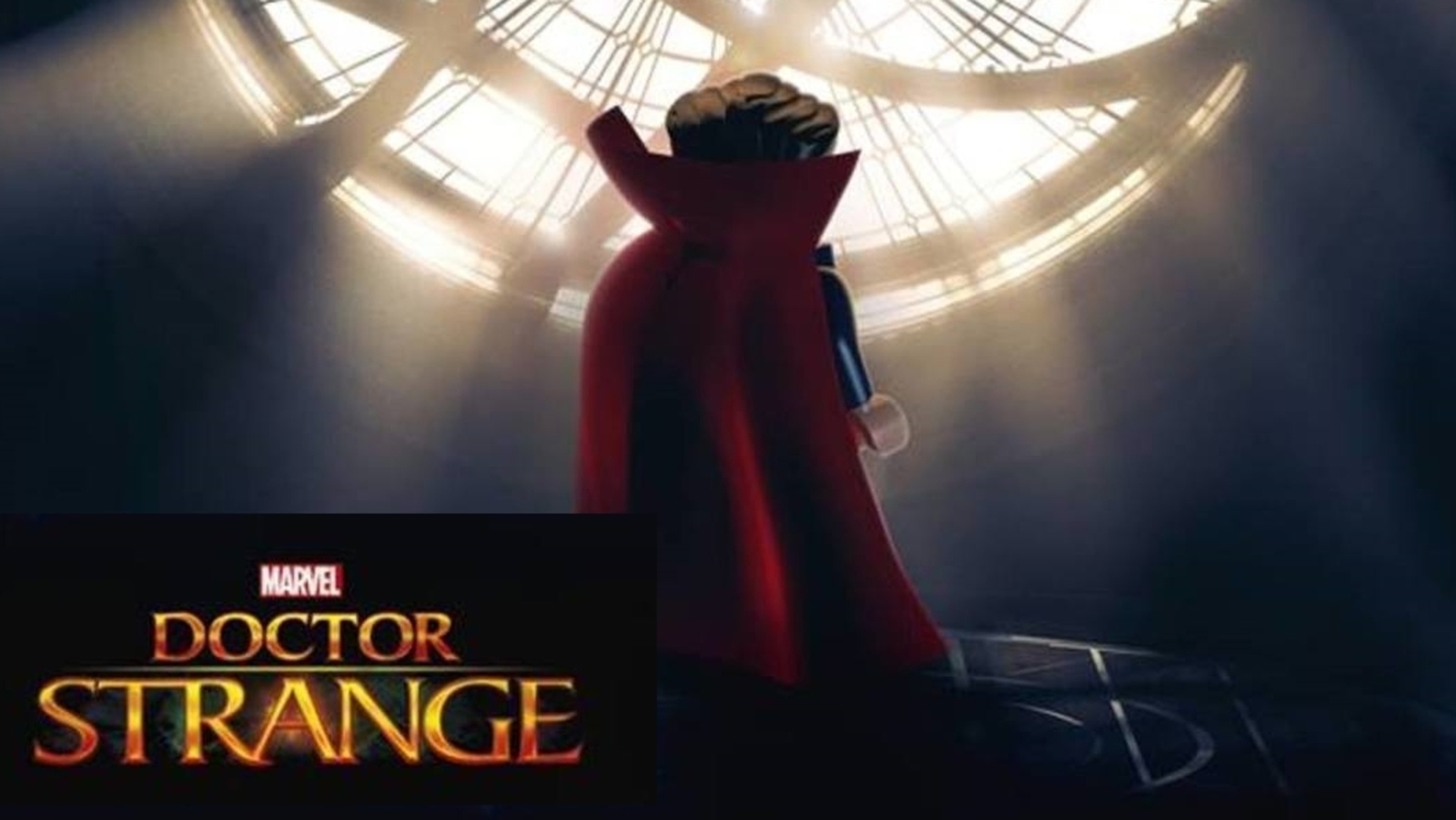 Il Poster di Doctor Strange in Stile LEGO