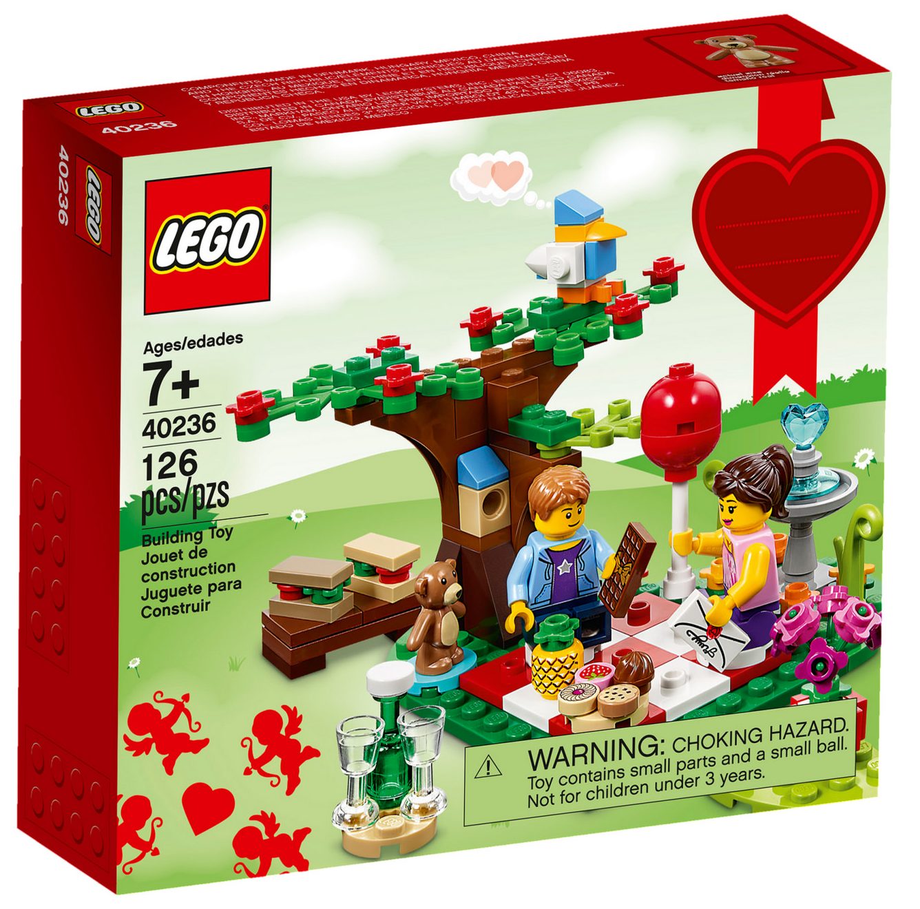 LEGO Stagionale: Romantic Valentine Picnic (40236), le Immagini Ufficiali