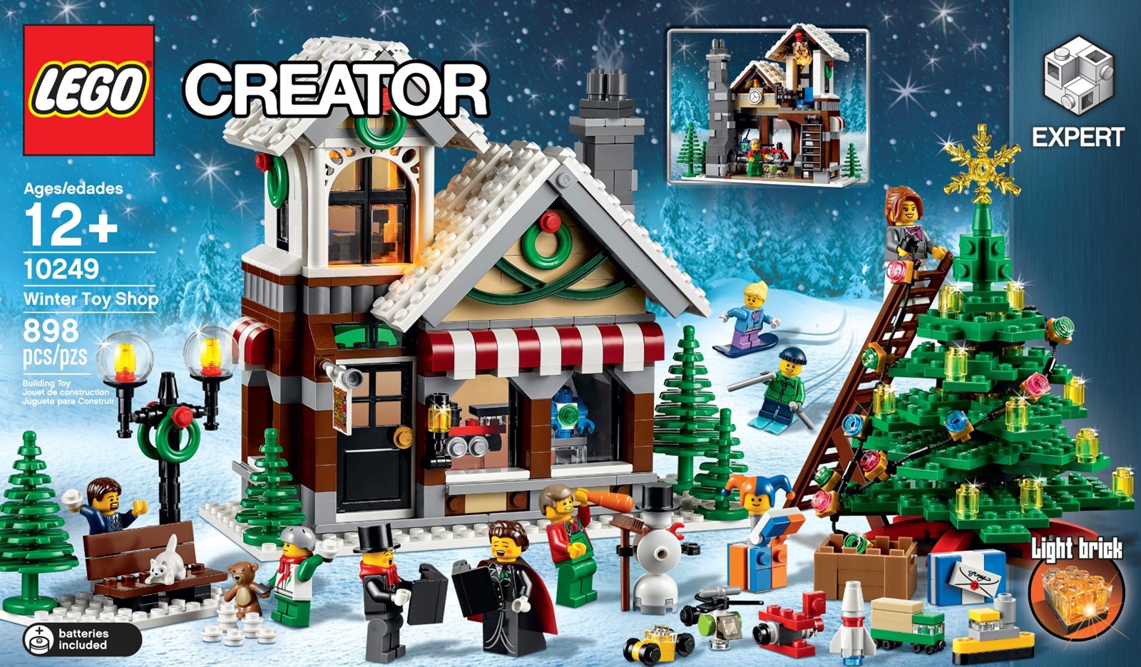 Annunciato il Nuovo LEGO Creator 10249 – Winter Toy Shop