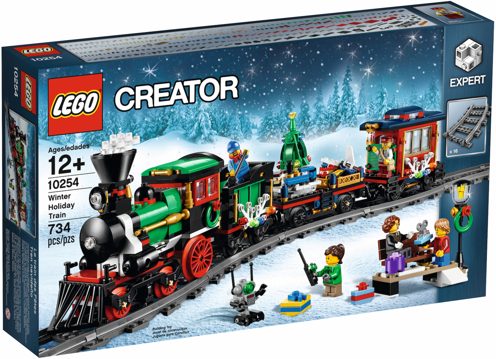 Annunciato Ufficialmente il set LEGO Winter Holiday Train (10254)