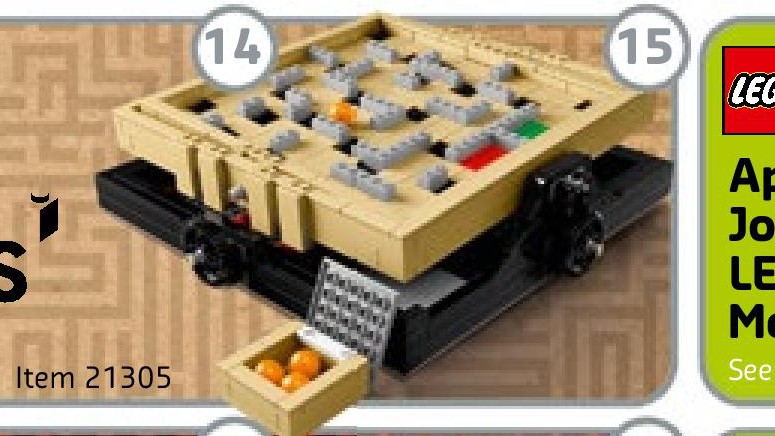 In Arrivo il Labirinto LEGO® Ideas con il set 21305 Maze