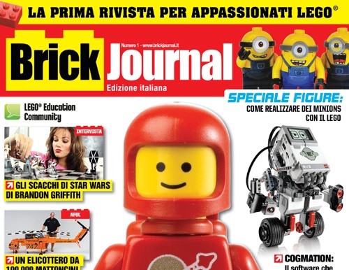 Il Numero 1 di Brick Journal in Edicola il 12 Settembre