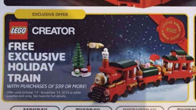 La Prima immagine del set 40138 Holiday Train