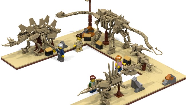 LEGO Ideas: il Museo dei Fossili Raggiunge i 10.000 Sostenitori