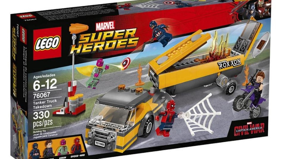 Rivelate le Immagini Ufficiali di LEGO Marvel Super Heroes Tanker Truck Takedown (76067)