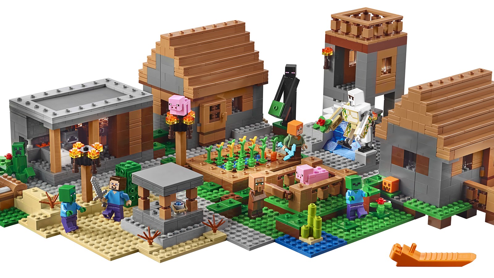 Annunciato il set Esclusivo 21128 LEGO® Minecraft The Village