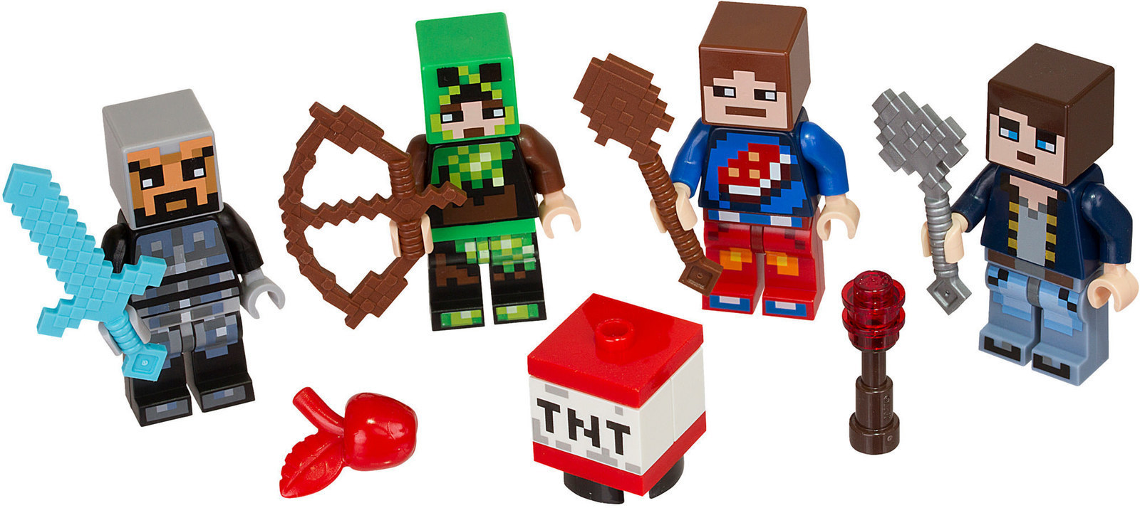 LEGO Minecraft Skin Pack 853609/853610: Le Immagini Ufficiali