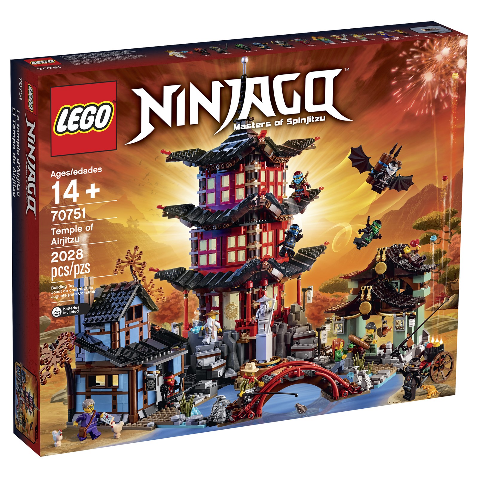 Rivelato Temple of Airjitzu (70751) LEGO Ninjago