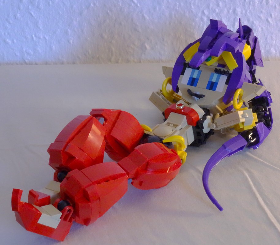 La MOC LEGO di Shantae: i mattoncini prendono vita