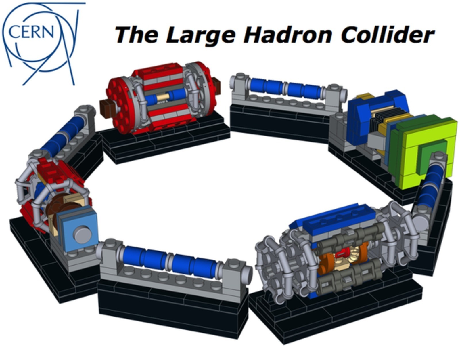 LEGO Ideas: The Large Hadron Collider Raggiunge i 10.000 Sostenitori