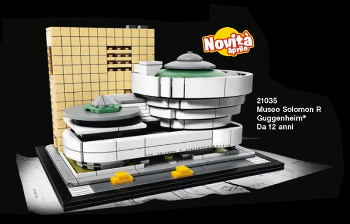 Rivelato il LEGO Architecture Guggenheim Museum (21035)