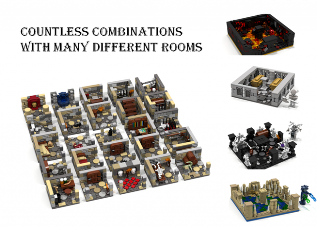 LEGO Ideas Dungeon Master