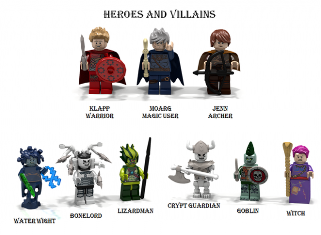 LEGO Ideas Dungeon Master