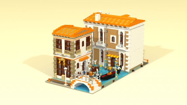 LEGO Ideas Venetian Houses