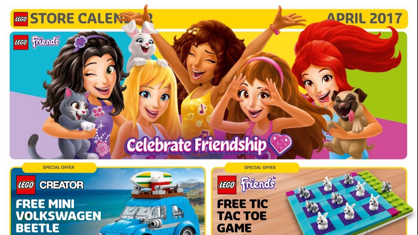 Il Calendario LEGO® Store Aprile 2017: le Promozioni e gli Eventi