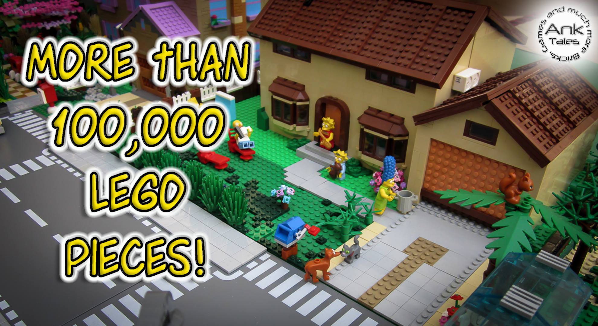 LEGO Simpsons Springfield City MOC