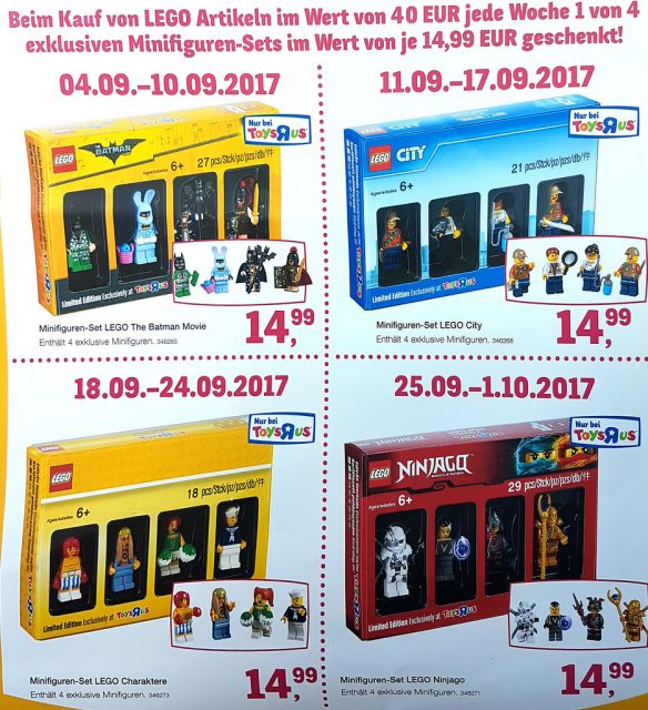 Bricktober 2017 di Toys R Us