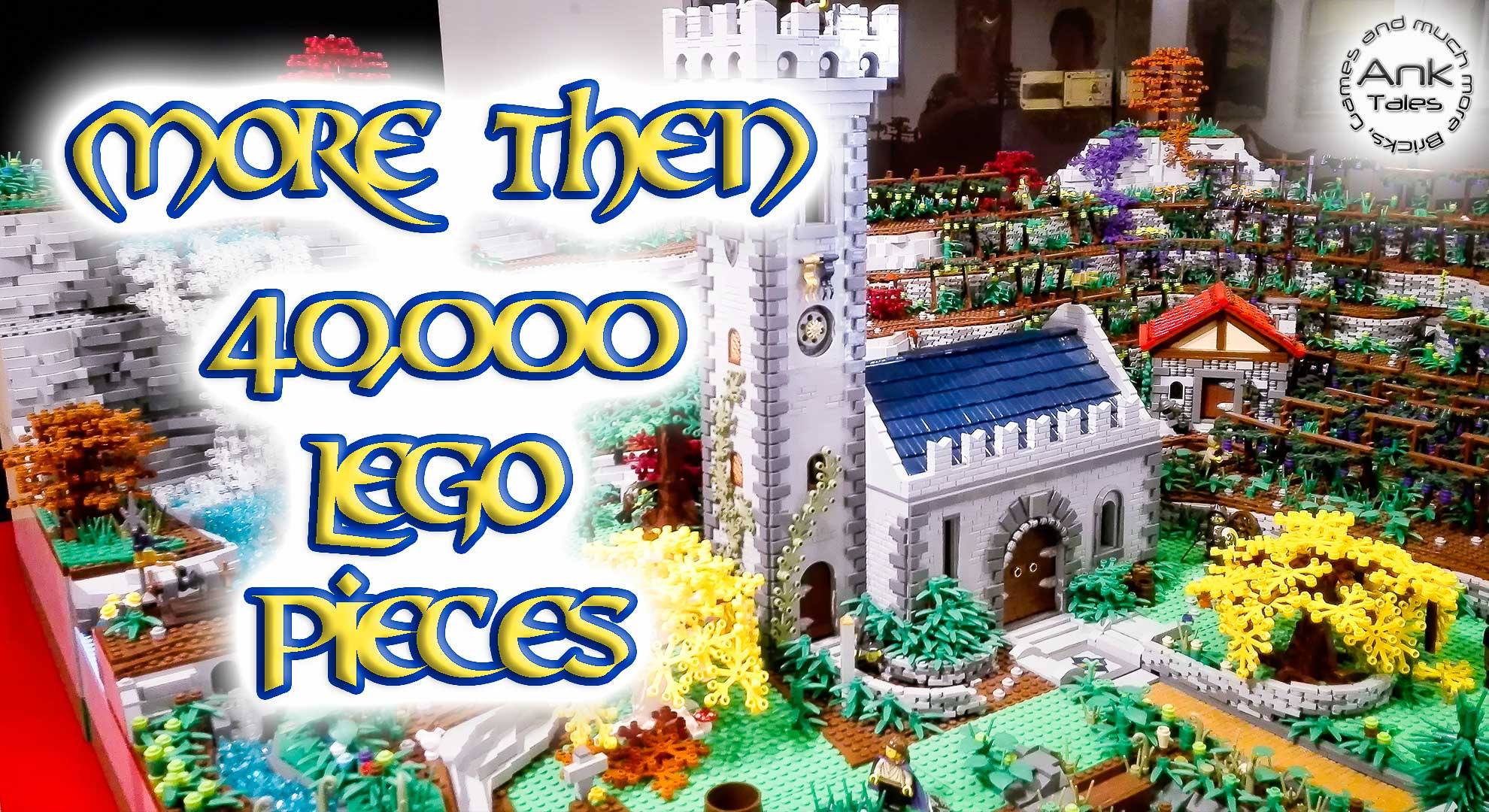 Il Video di un Diorama Medievale LEGO da 40.000 Pezzi