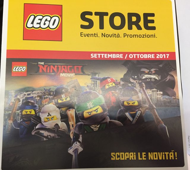 Promozioni LEGO Store Italia Settembre Ottobre 2017