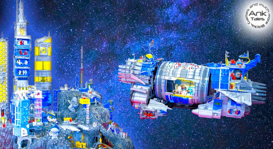 NEMESIS LL9000 – Nave e Stazione Spaziale LEGO da 170.000 Pezzi