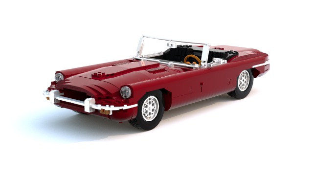 LEGO Ideas Jaguar E-Type Roadster