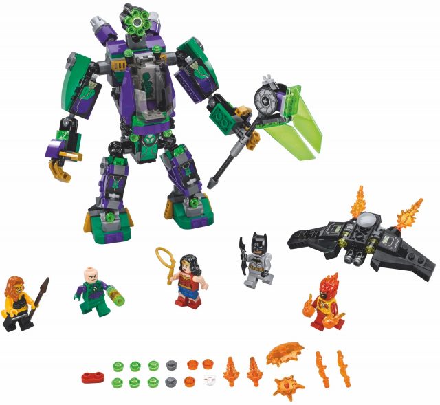 76097 Lex Luthor Mech Takedown