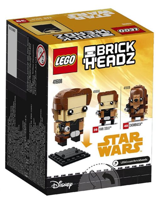 LEGO BrickHeadz Solo: A Star Wars Story Han Solo (41608)