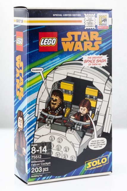 LEGO Star Wars SDCC 2018 Millennium Falcon Cockpit (75512)