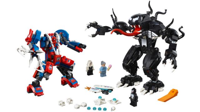 LEGO Marvel Super Heroes Spider-Man Mech vs Venom Mech (76115)