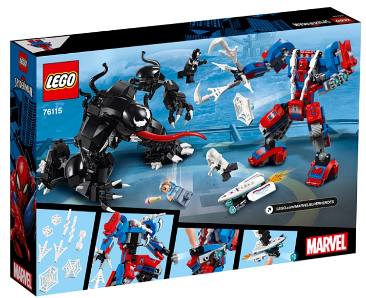 LEGO Marvel Super Heroes Spider Mech vs. Venom (76115)