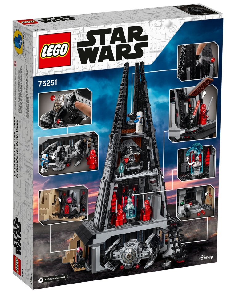 LEGO Star Wars Il castello di Darth Vader 75251