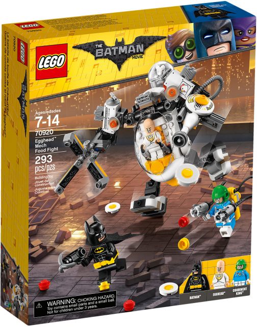 LEGO Batman Movie 70920 - Egghead™: Battaglia a Colpi di Cibo con il Mech 00100