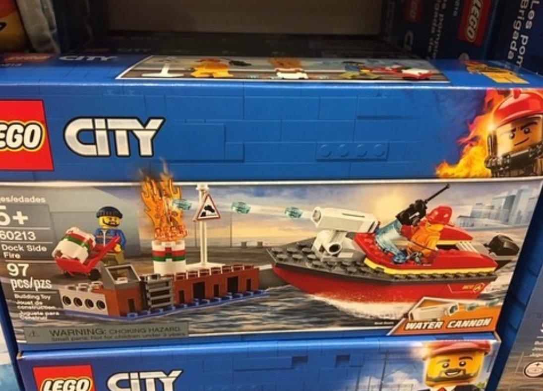 LEGO City Dock Side Fire (60213)