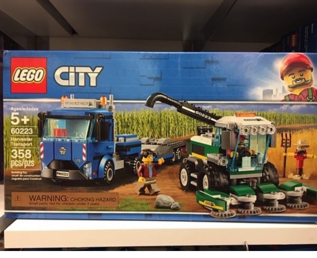 LEGO City Harvester Transport (60223)