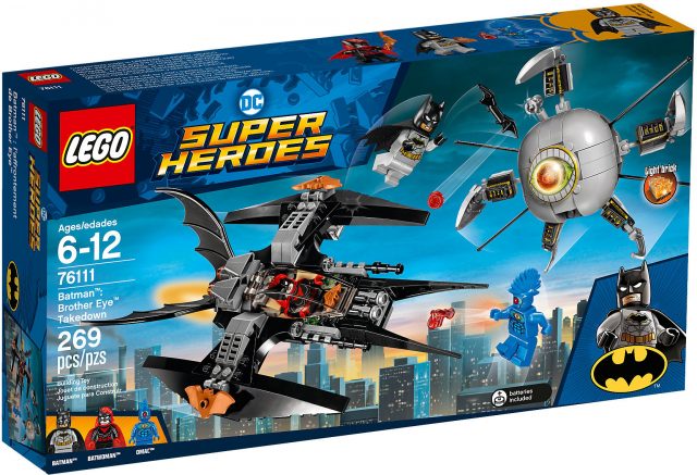 LEGO DC Comics Super Heroes 76111 - Batman: Scontro Con Brother Eye scatola