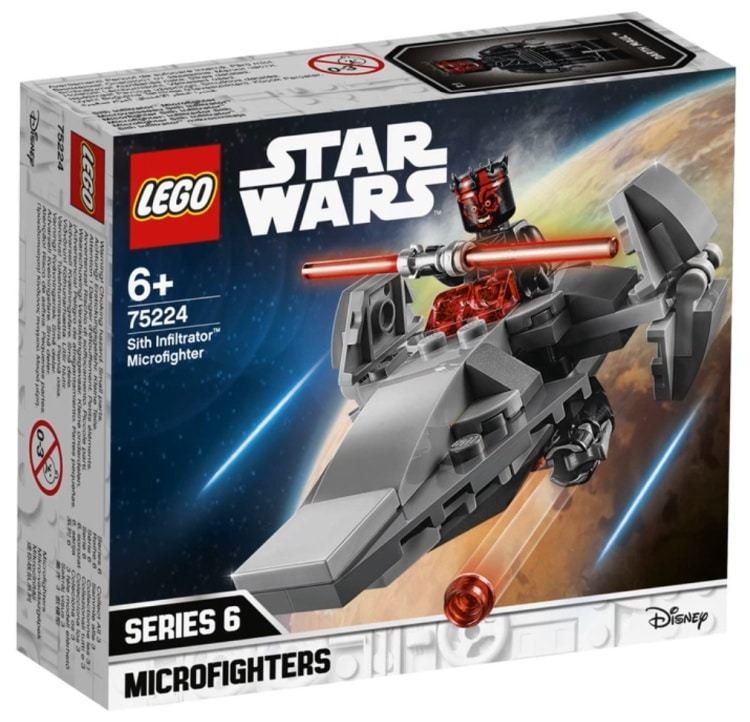 LEGO Star Wars 75224 - Microfighter Sith Infiltrator