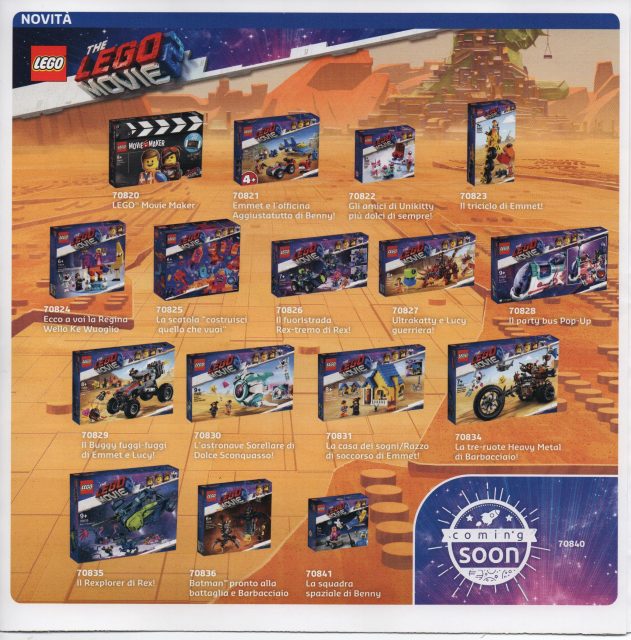 Volantino LEGO Store Italia Gennaio - Febbraio 2019