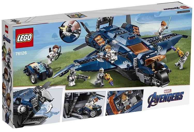 LEGO Marvel Super Heroes Avengers- Endgame Avengers Ultimate Quinjet (76126)