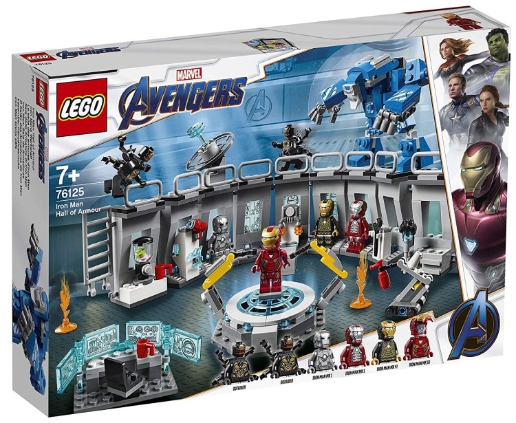 LEGO Marvel Super Heroes Avengers- Endgame Iron Man Hall of Armour (76125)