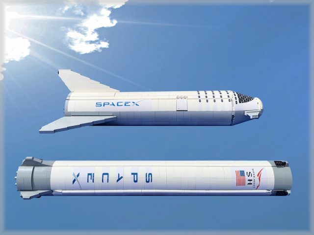 LEGO Ideas SpaceX BFR Starship & Super Heavy