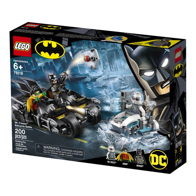 Mr. Freeze Batcycle Battle (76118)