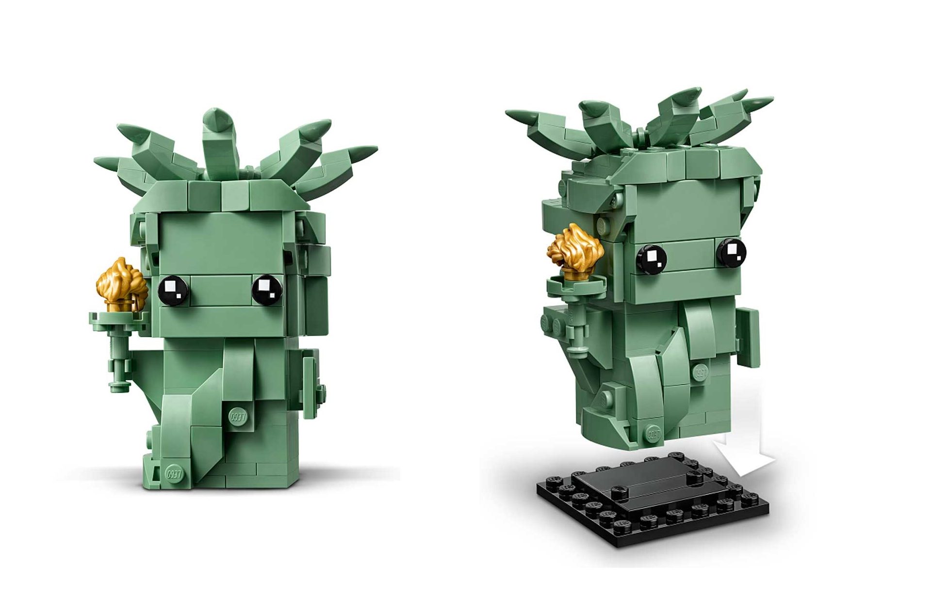 LEGO BrickHeadz Lady Liberty (40367): le Immagini Ufficiali