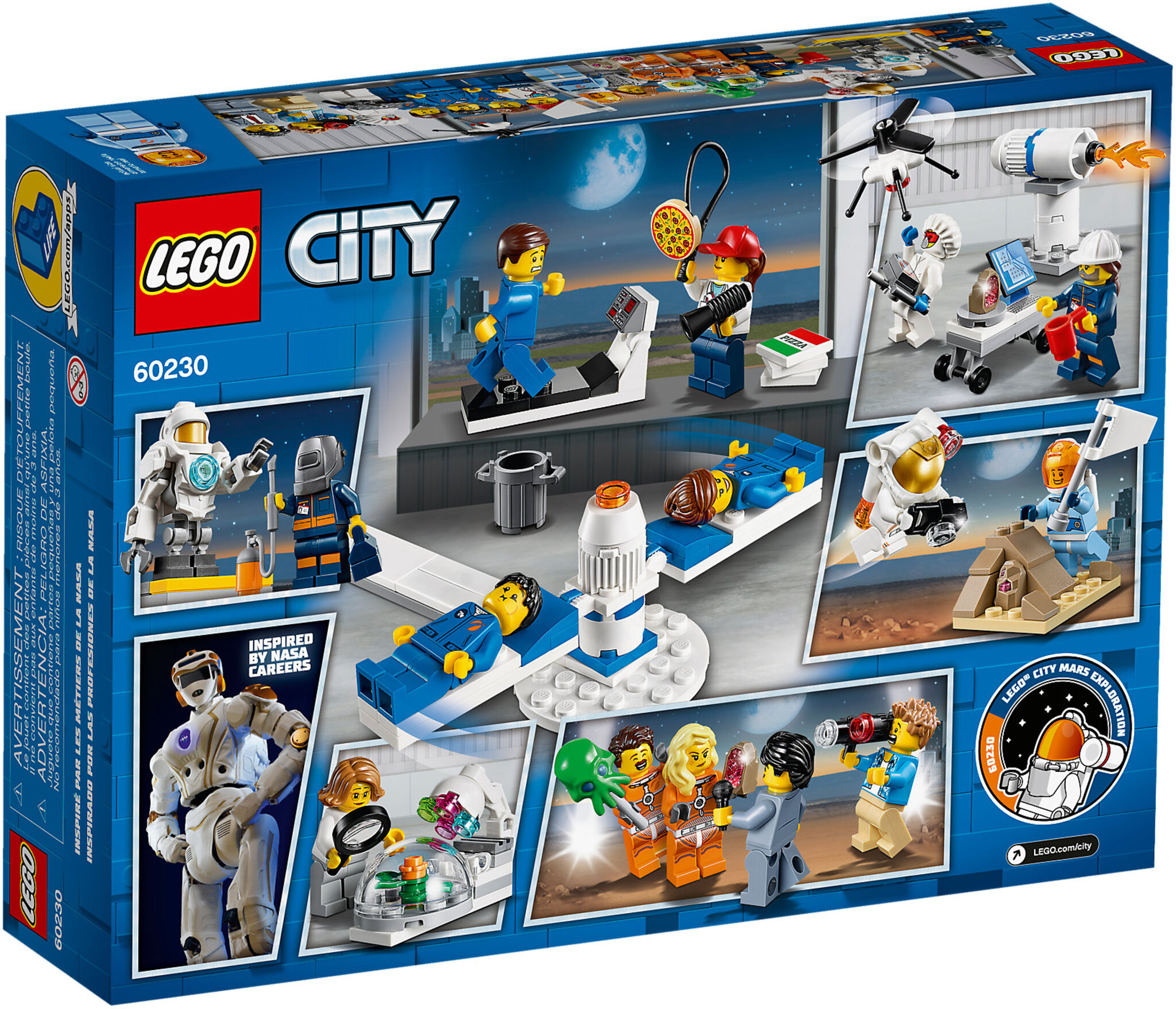 LEGO City 60230 - People Pack: Ricerca e Sviluppo Spaziale