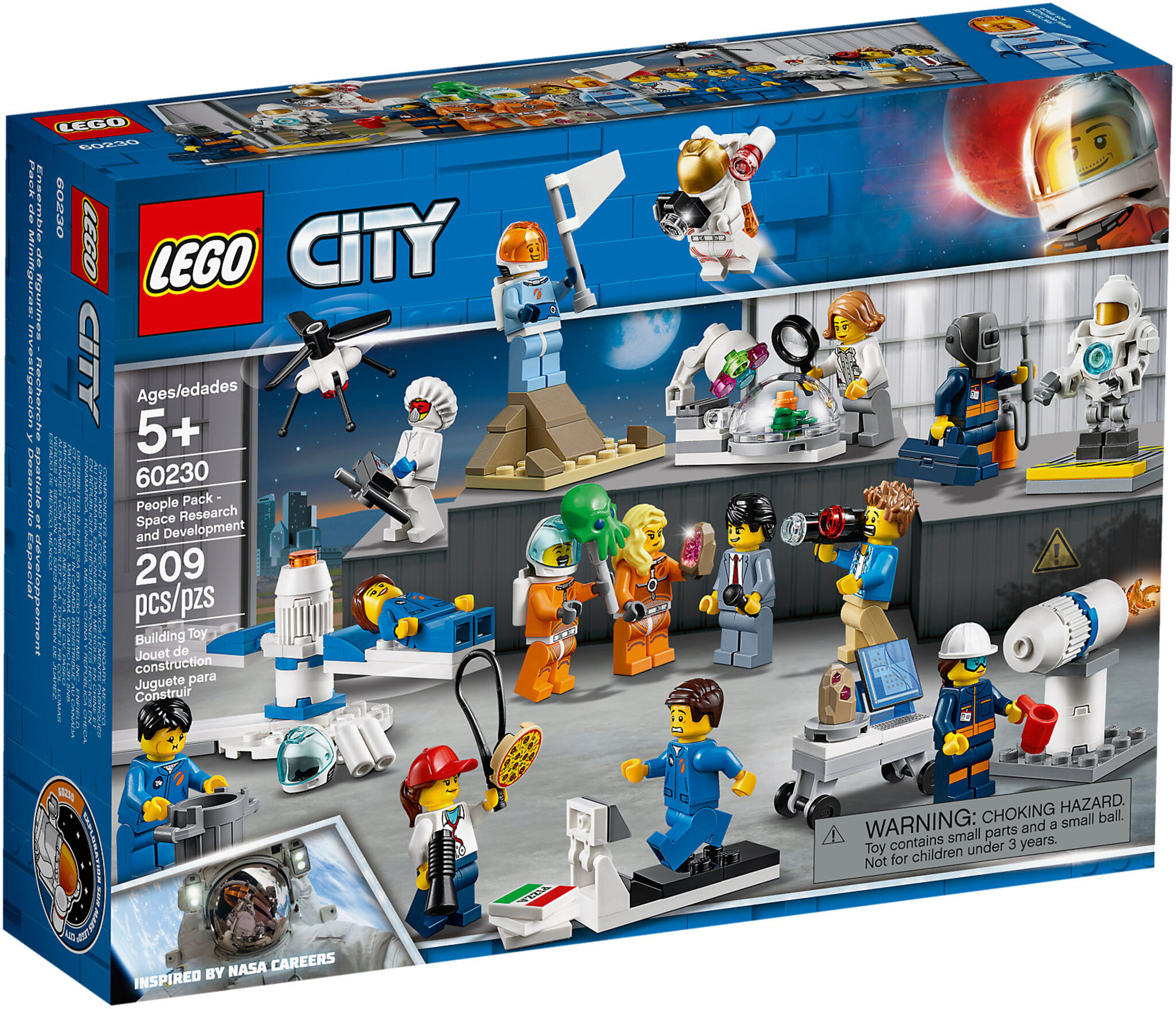 LEGO City 60230 - People Pack: Ricerca e Sviluppo Spaziale