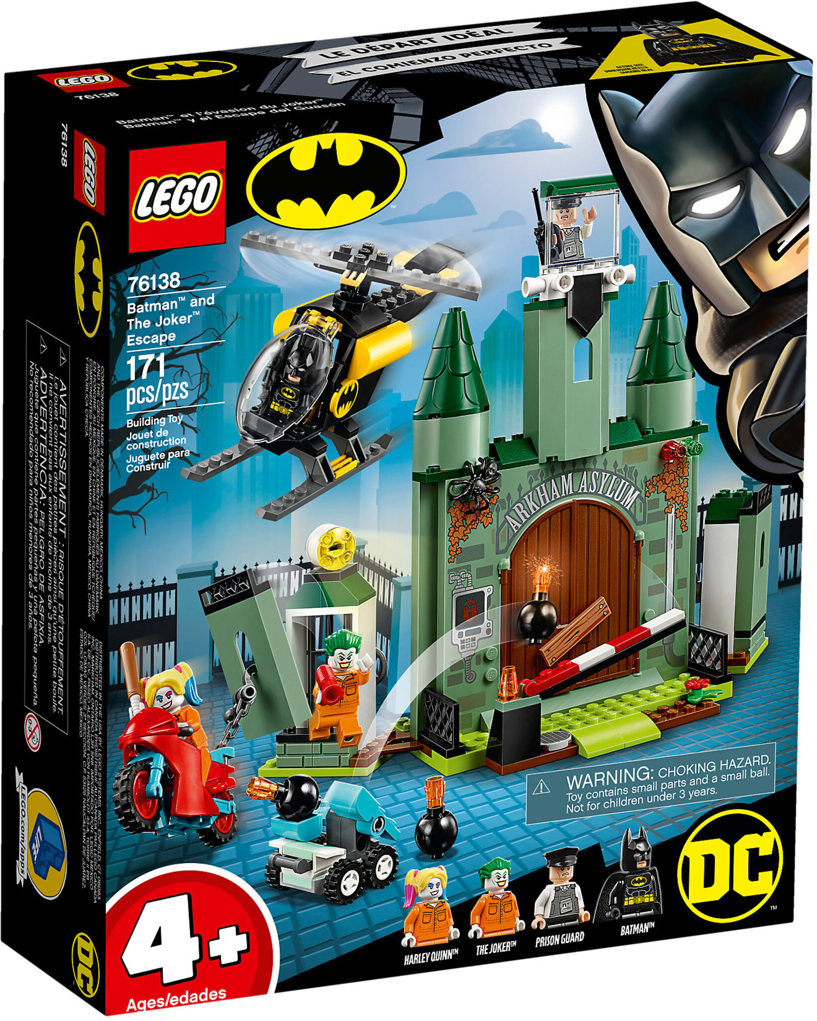 LEGO DC Super Heroes 76138 - Batman e La Fuga di Joker