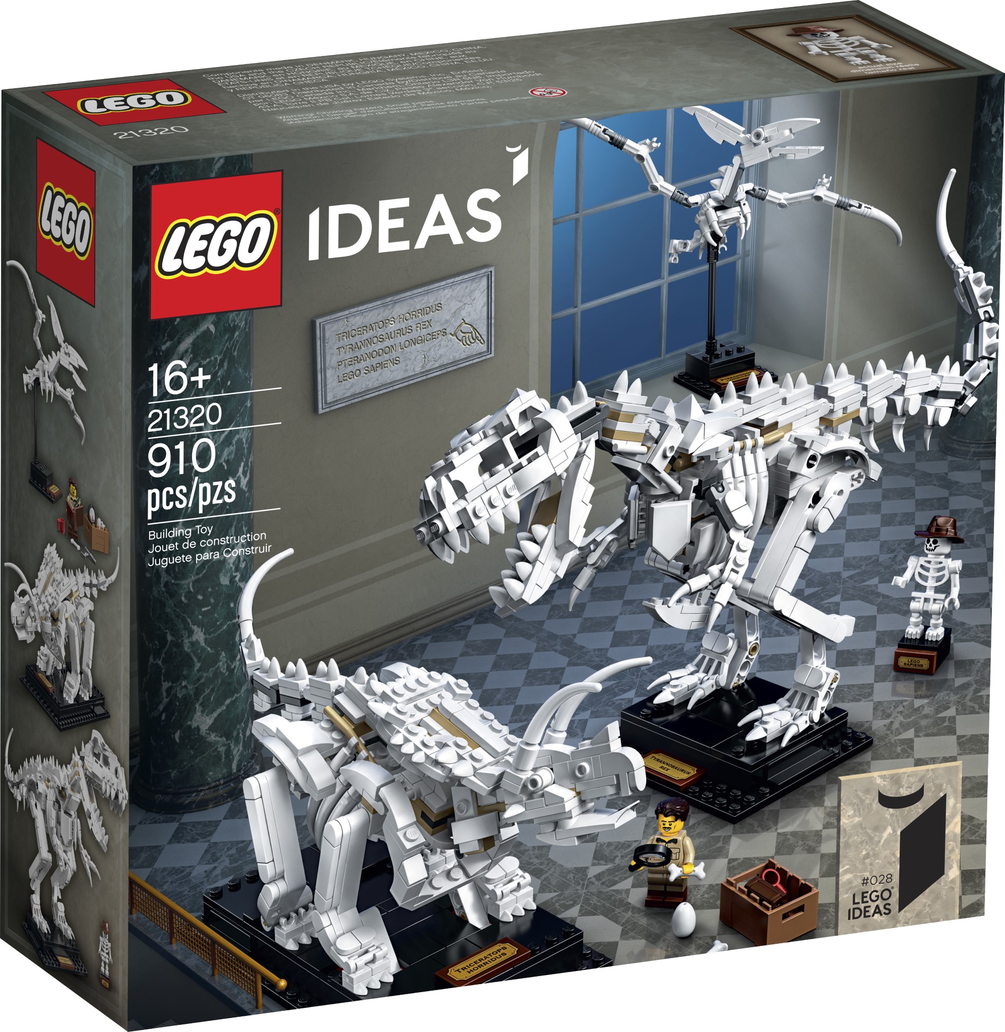 LEGO Ideas Fossili di Dinosauro (21320)