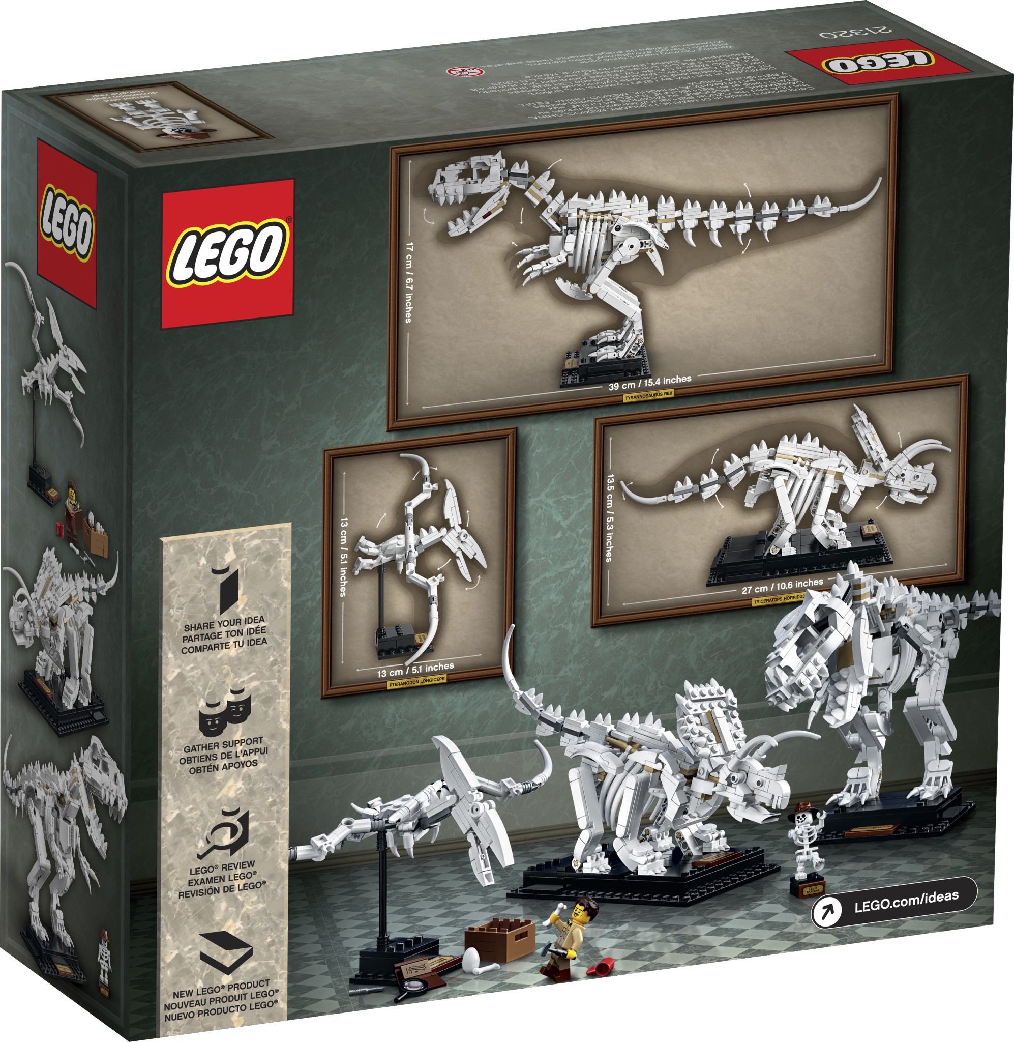 LEGO Ideas Fossili di Dinosauro (21320)