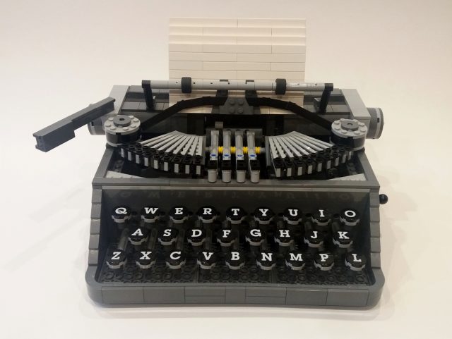 LEGO Ideas Typewriter